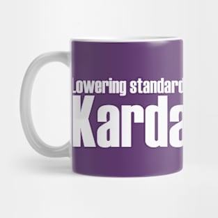 Accommodating the Kardashians - light text Mug